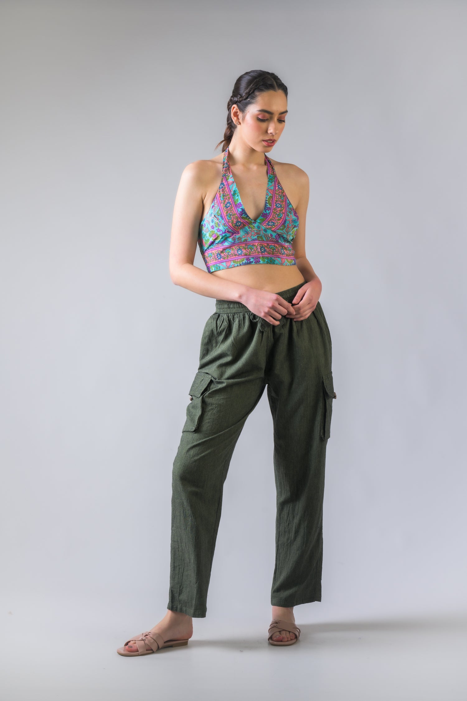 Rhea Delicate Print Top Assorted / One Size
