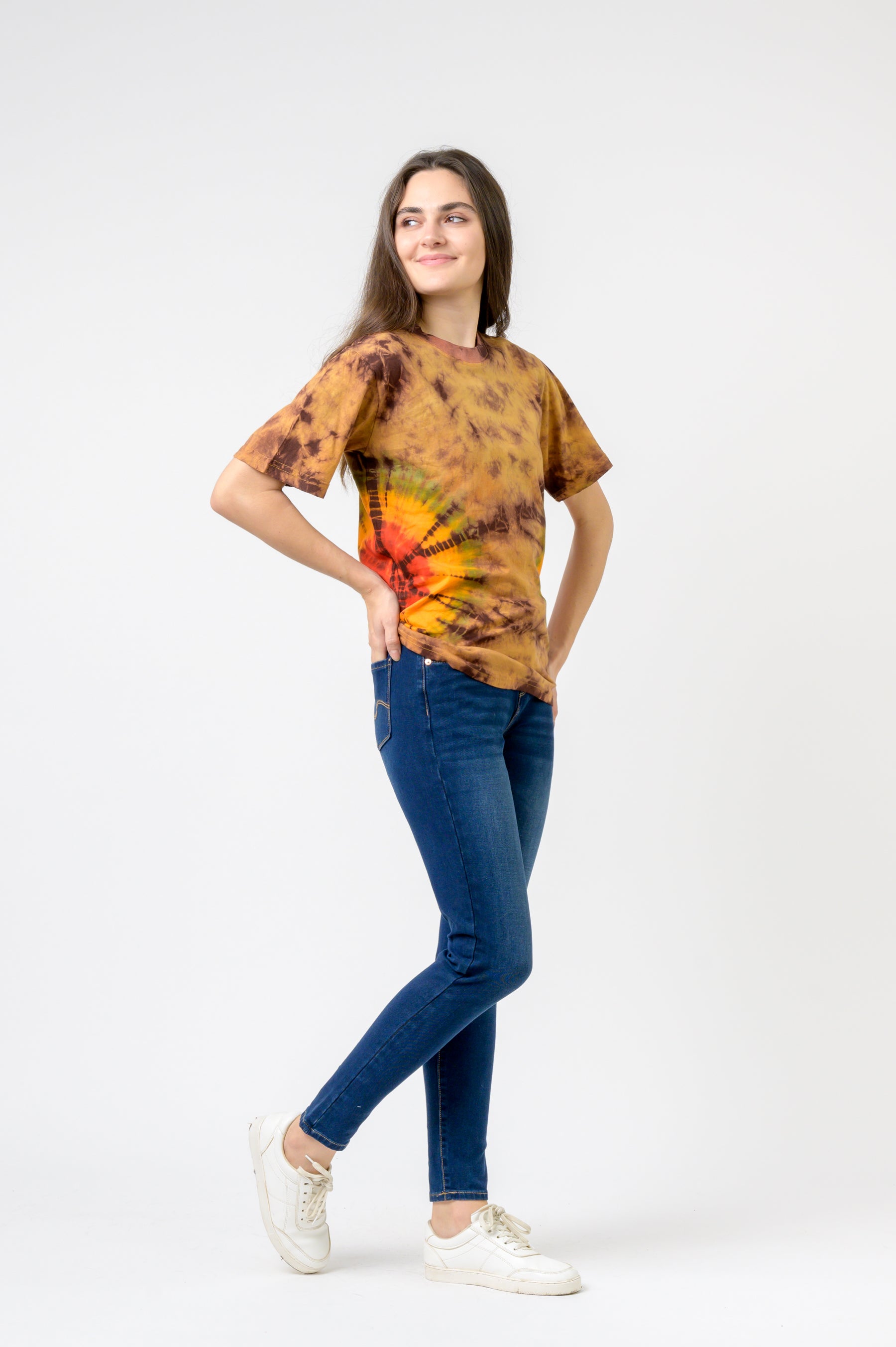Rhea Tie-Dye Field Bloom T-Shirt