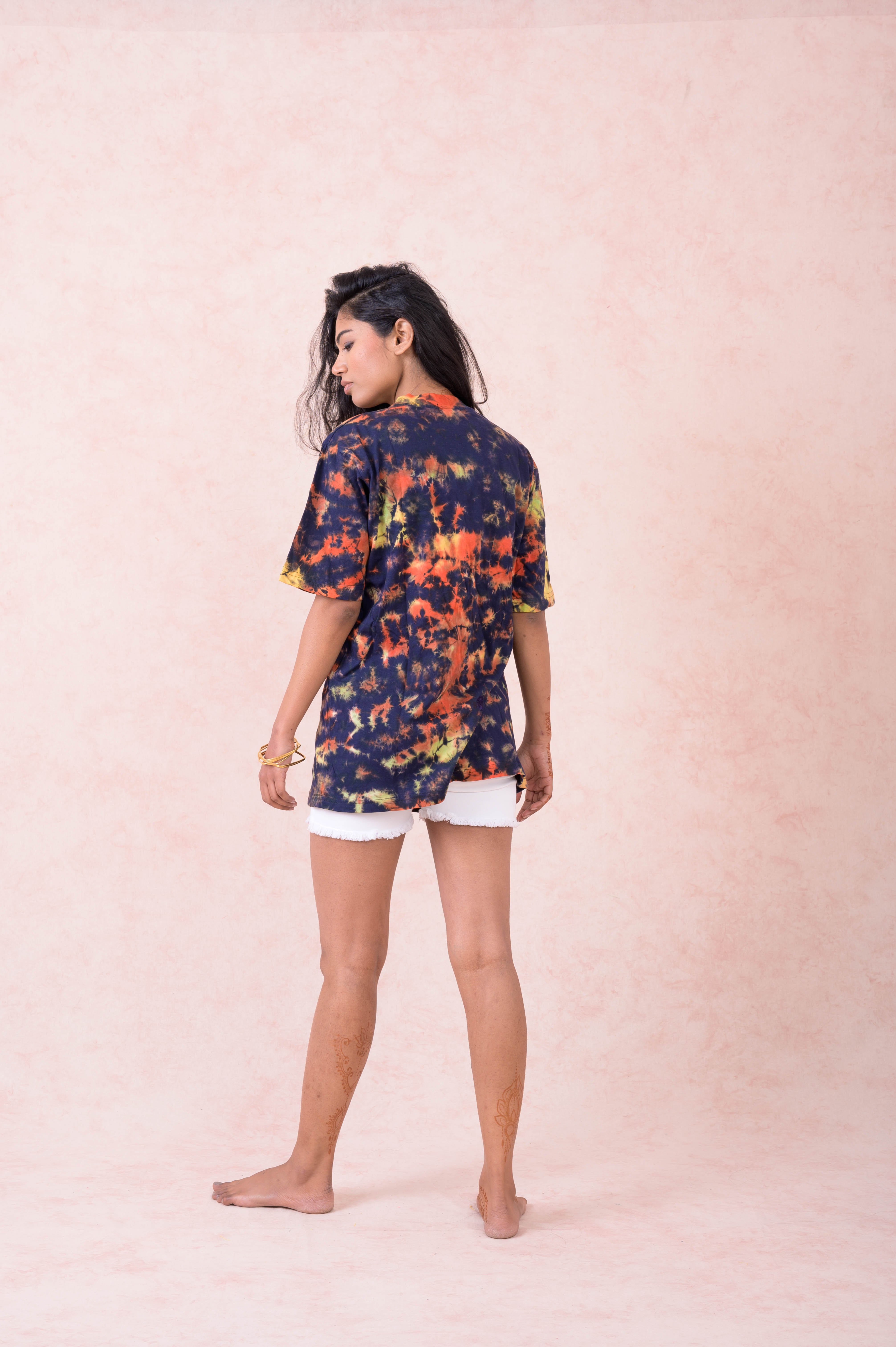 Rhea Galaxy Splash Tie-Dye T-Shirt