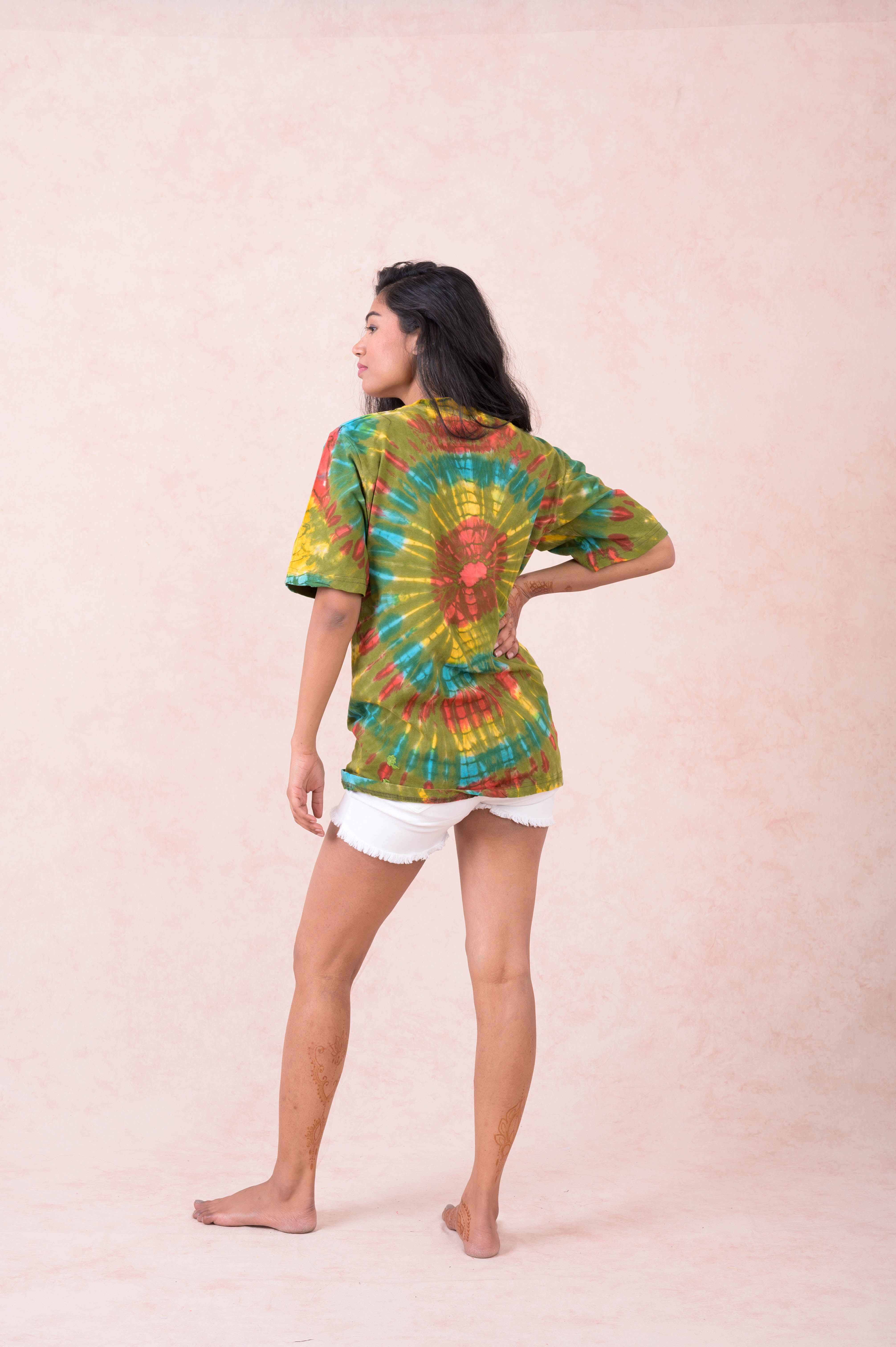 Rhea Ocean Prayer Tie-Dye T-Shirt