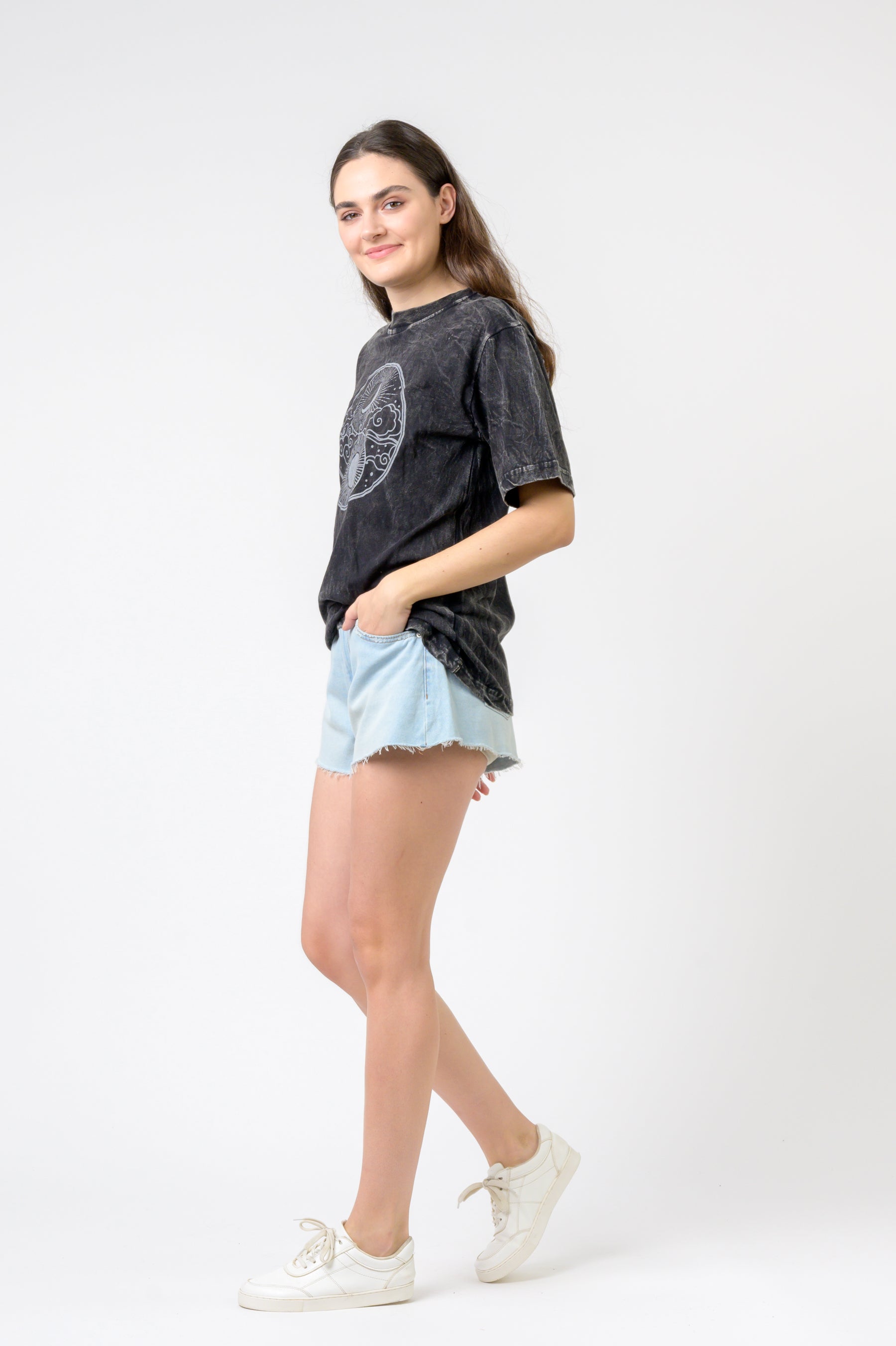 Rhea Sun and Moon Yin Yang T-Shirt