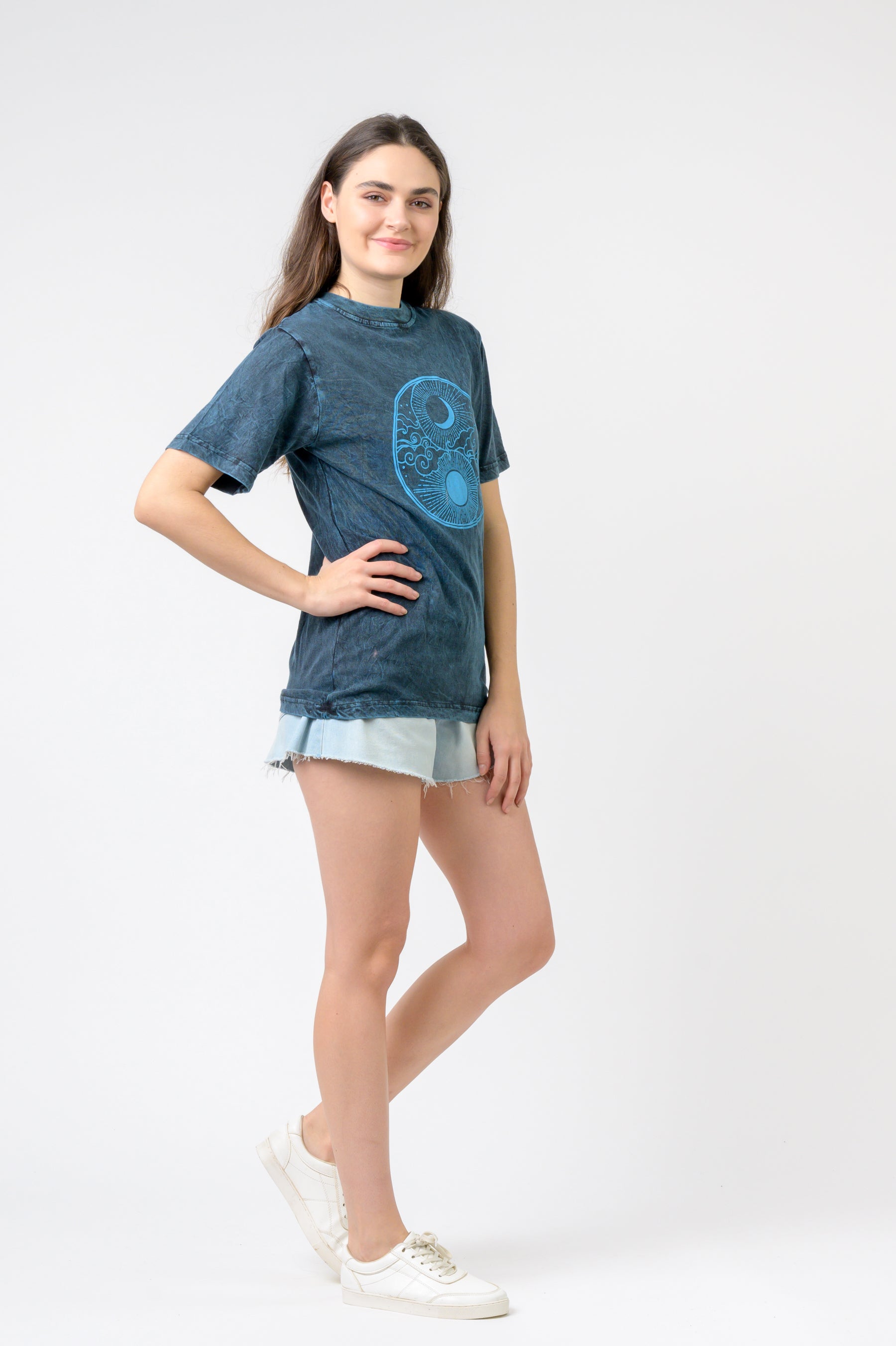 Rhea Sun and Moon Yin Yang T-Shirt