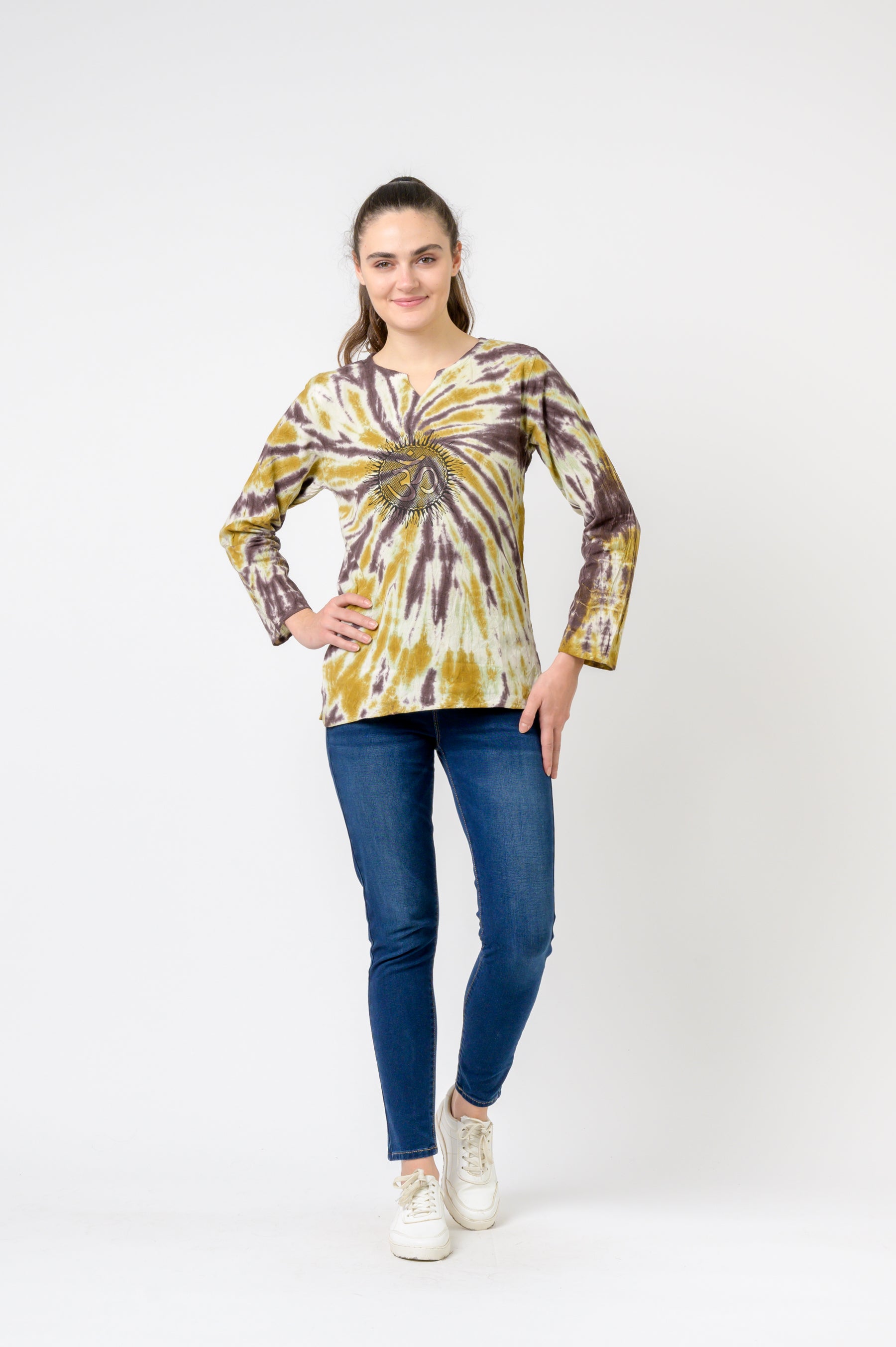 Rhea Tai-Dai Om T-Shirt