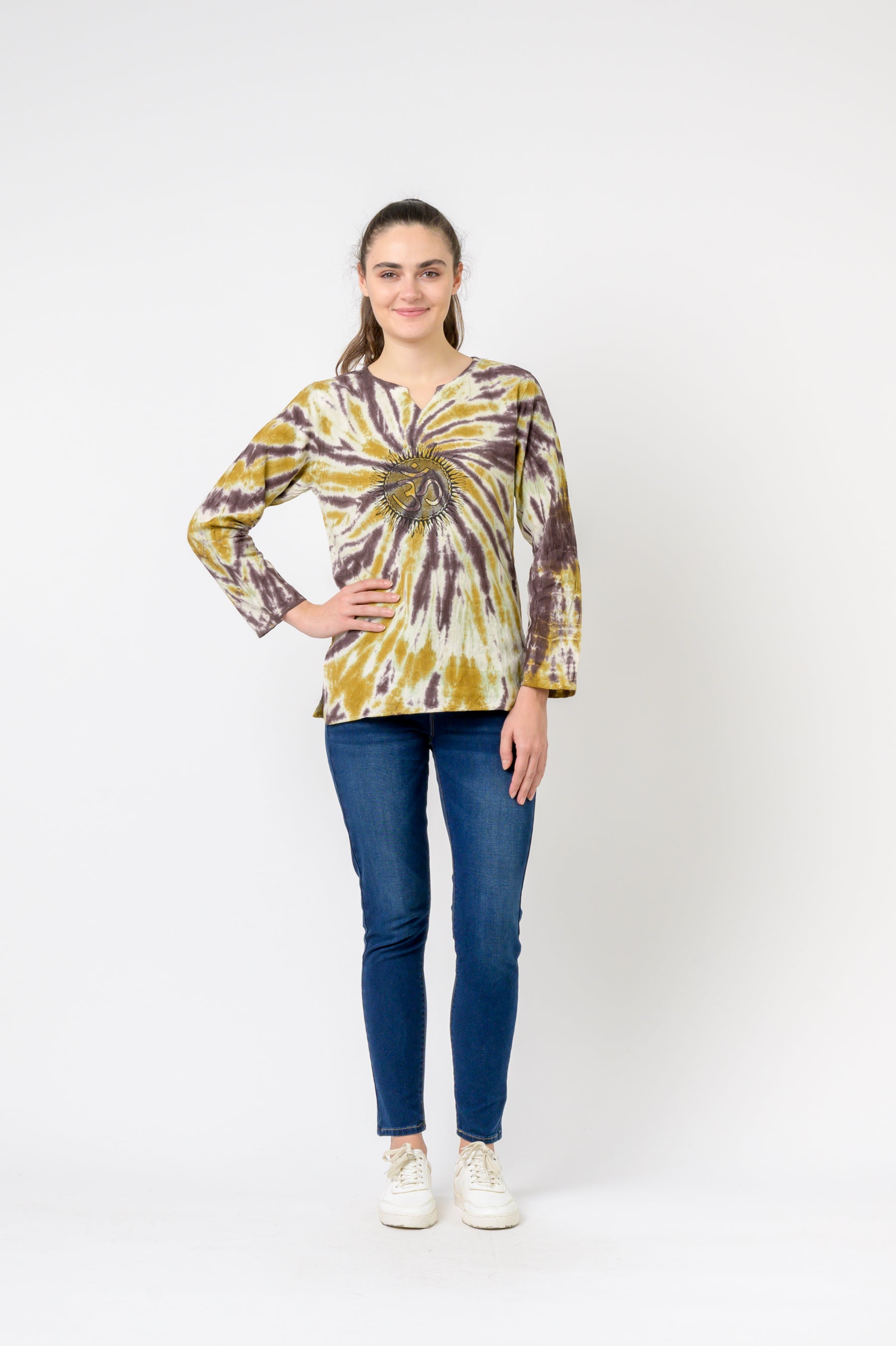 Rhea Tai-Dai Om T-Shirt