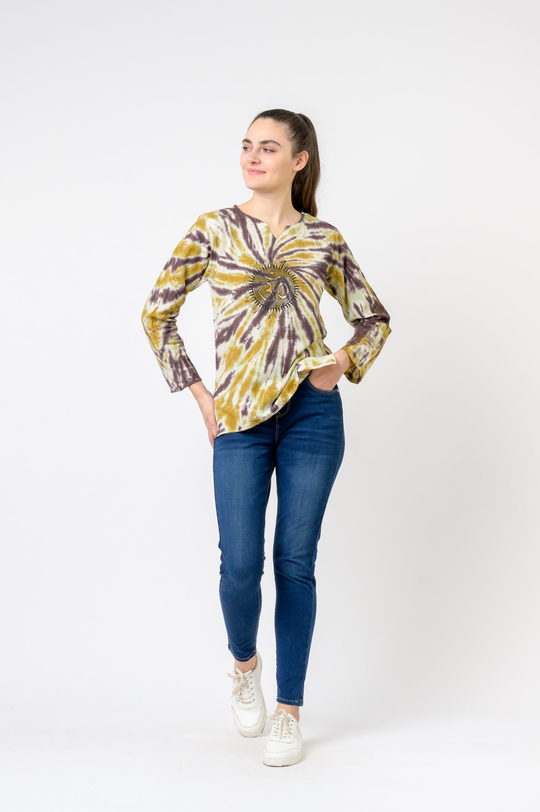 Rhea Tai-Dai Om T-Shirt