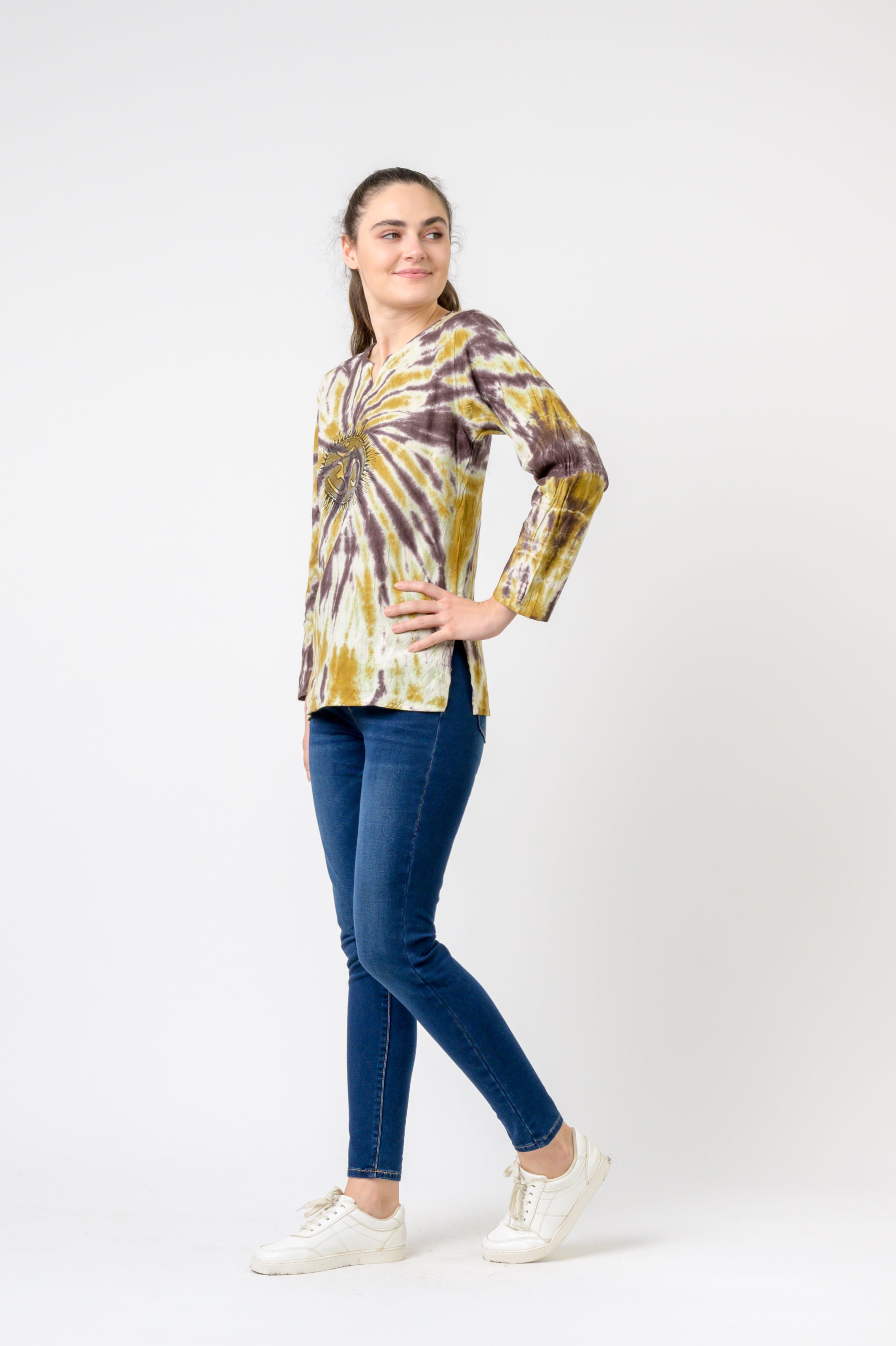 Rhea Tai-Dai Om T-Shirt