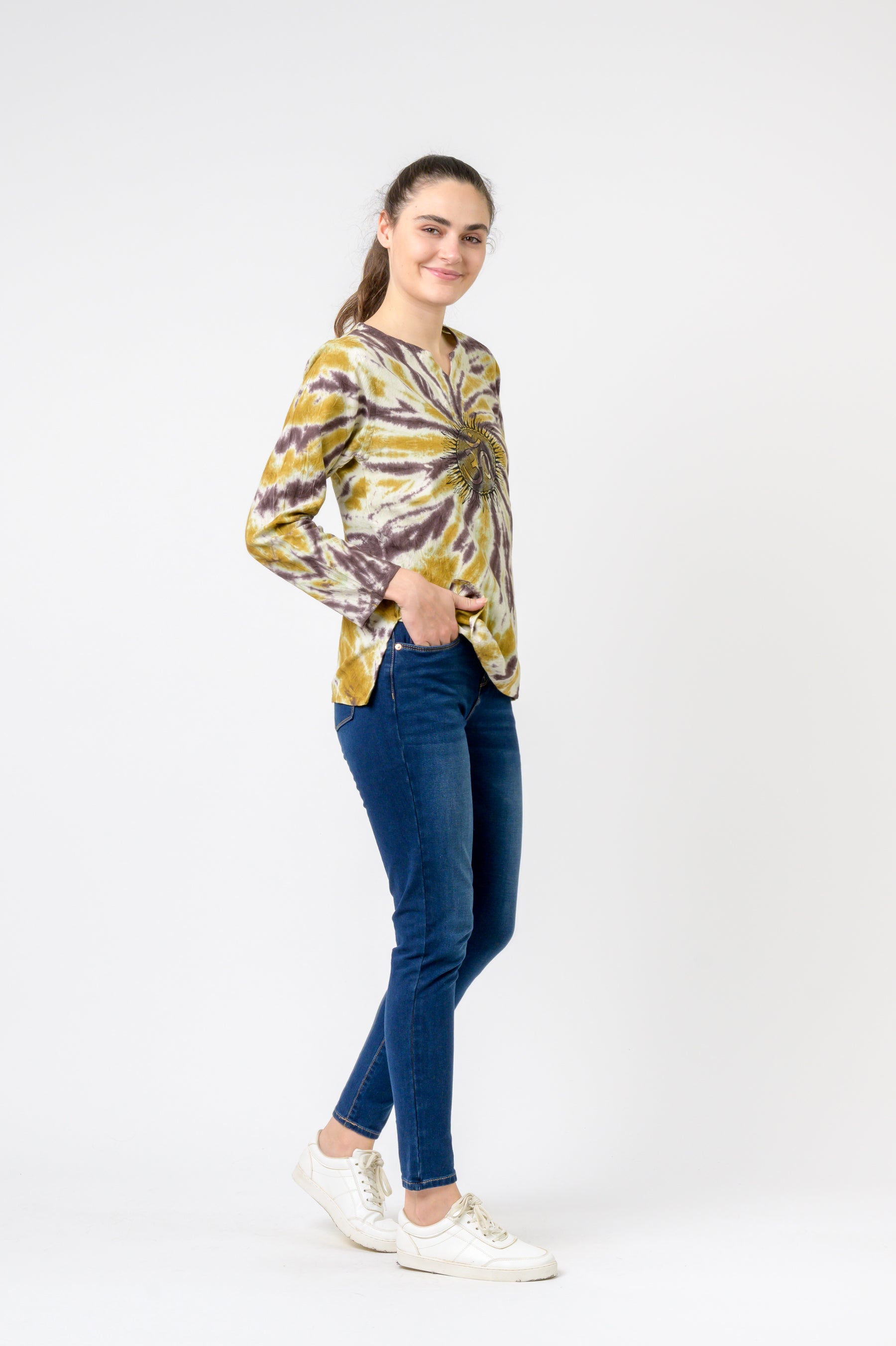 Rhea Tai-Dai Om T-Shirt