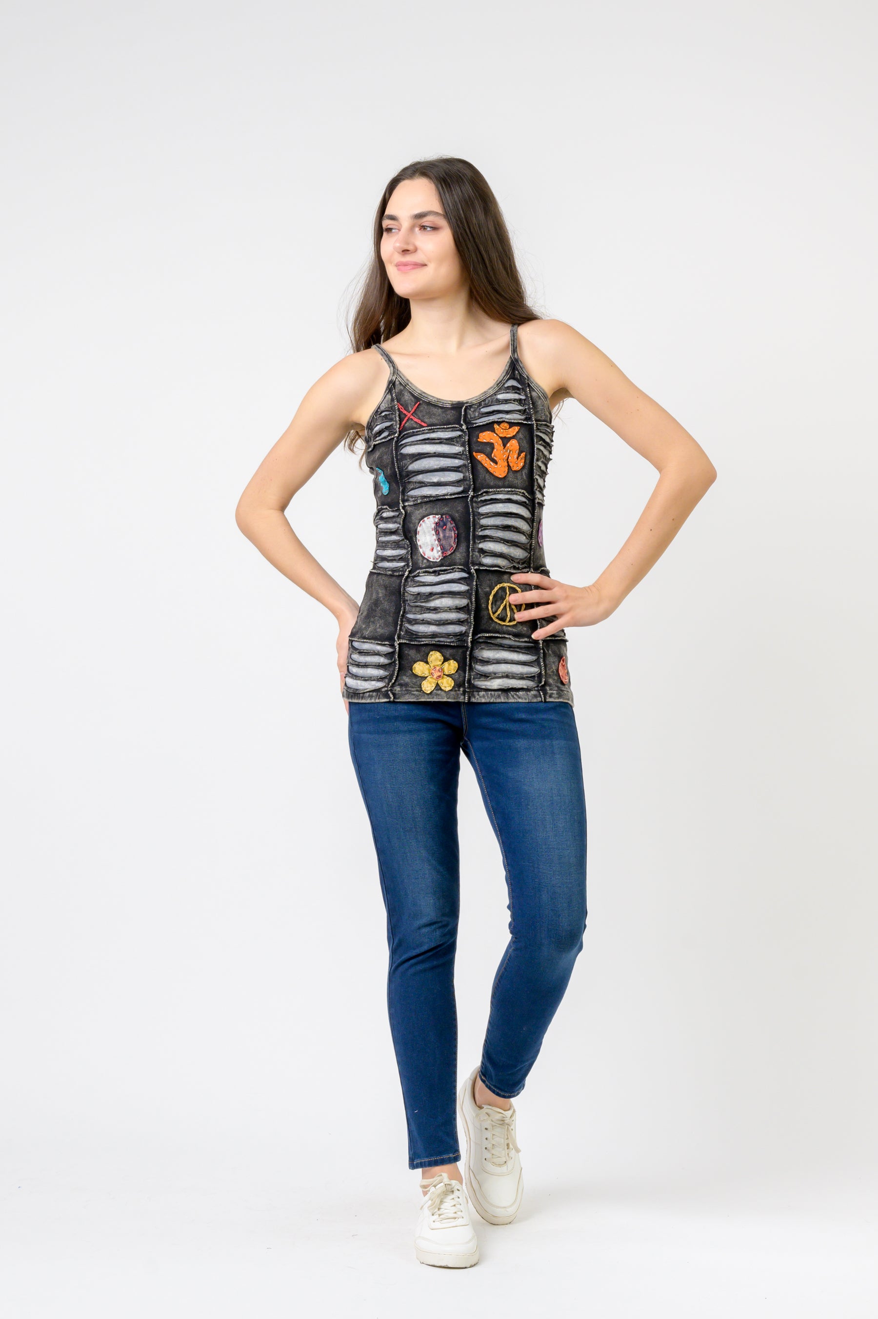 Rhea Vented Tank Top