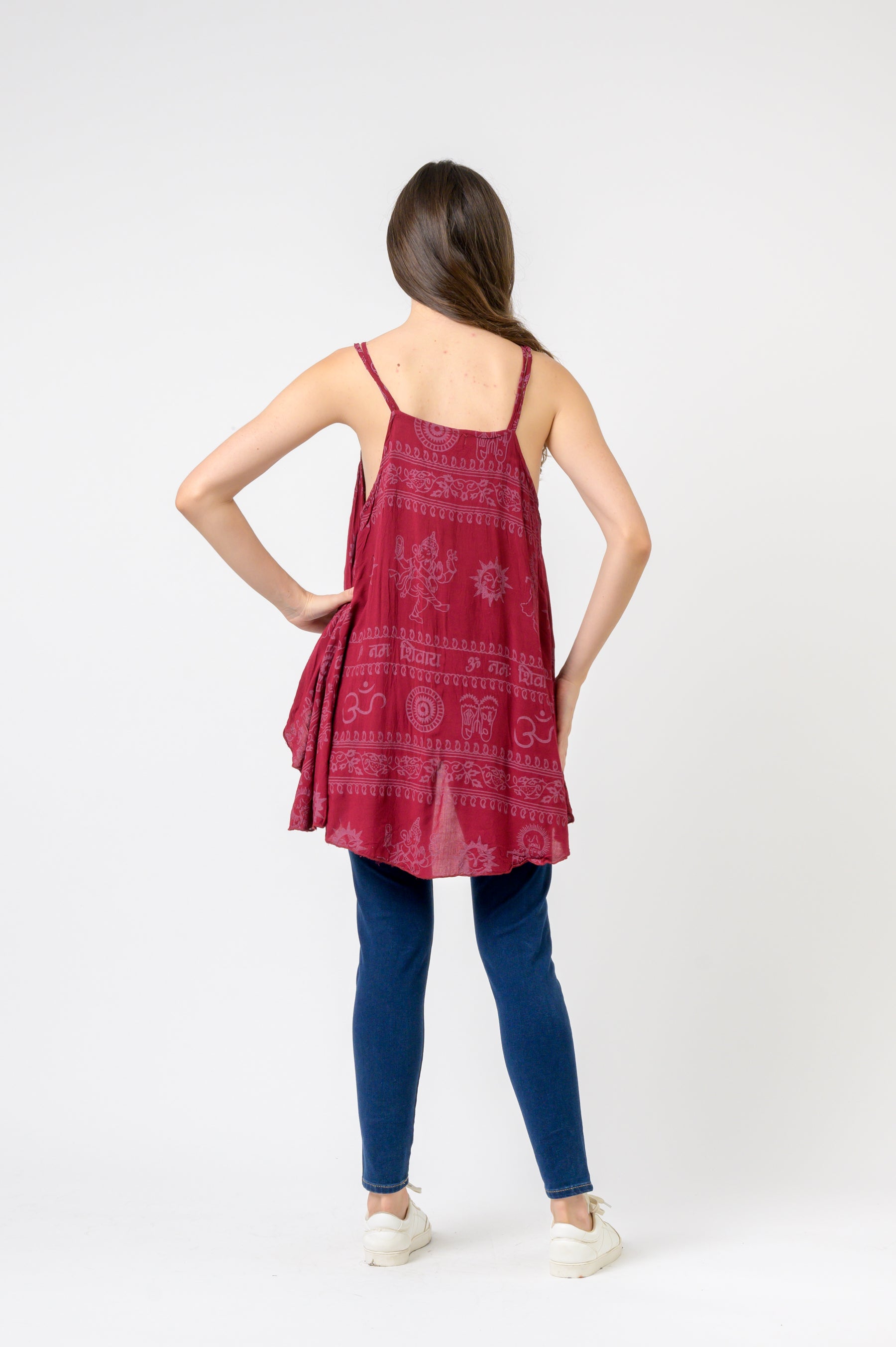 Rhea Om Print Tank Top