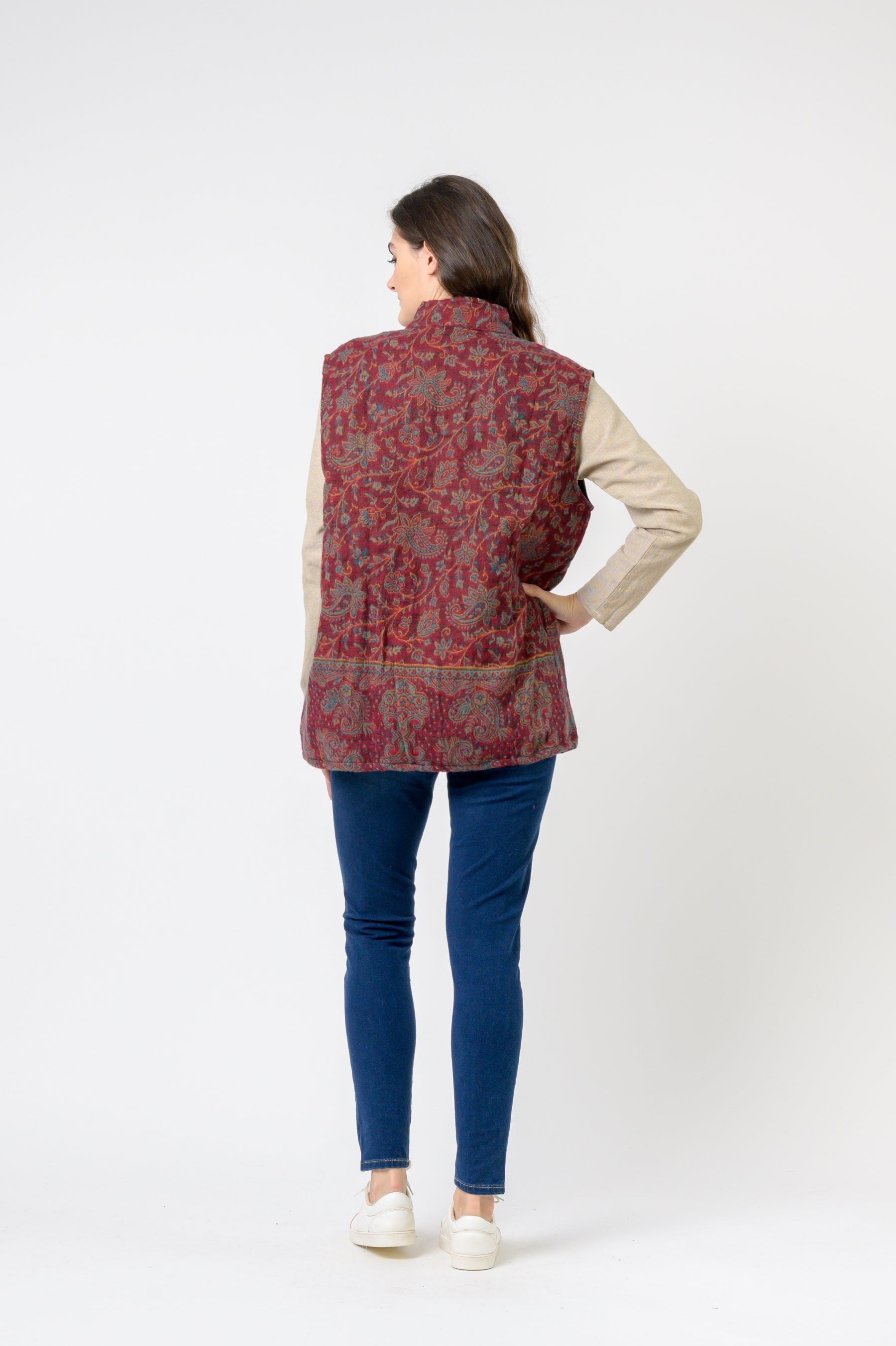 Rhea Nehru Collar Vest