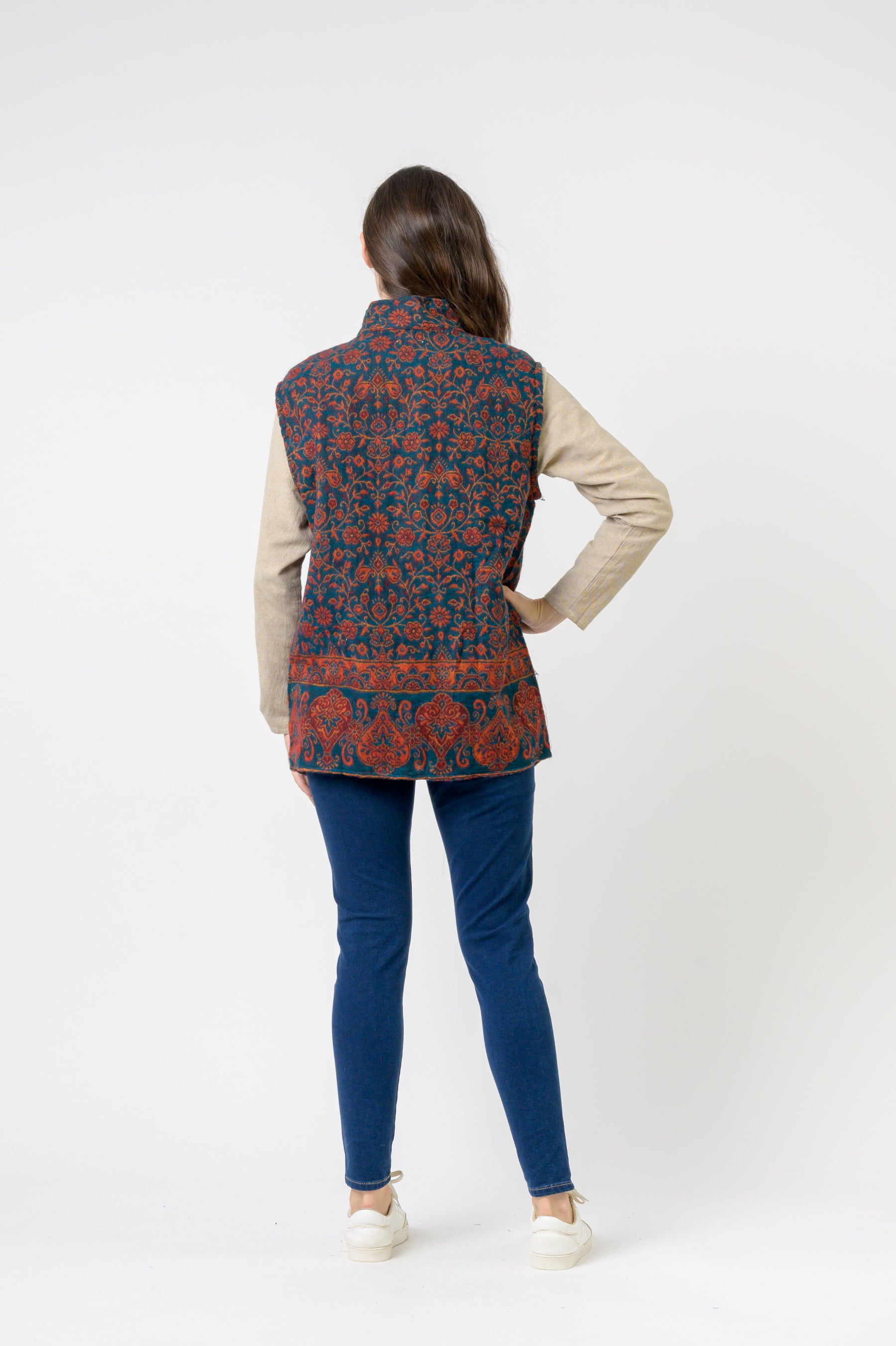 Rhea Nehru Collar Vest