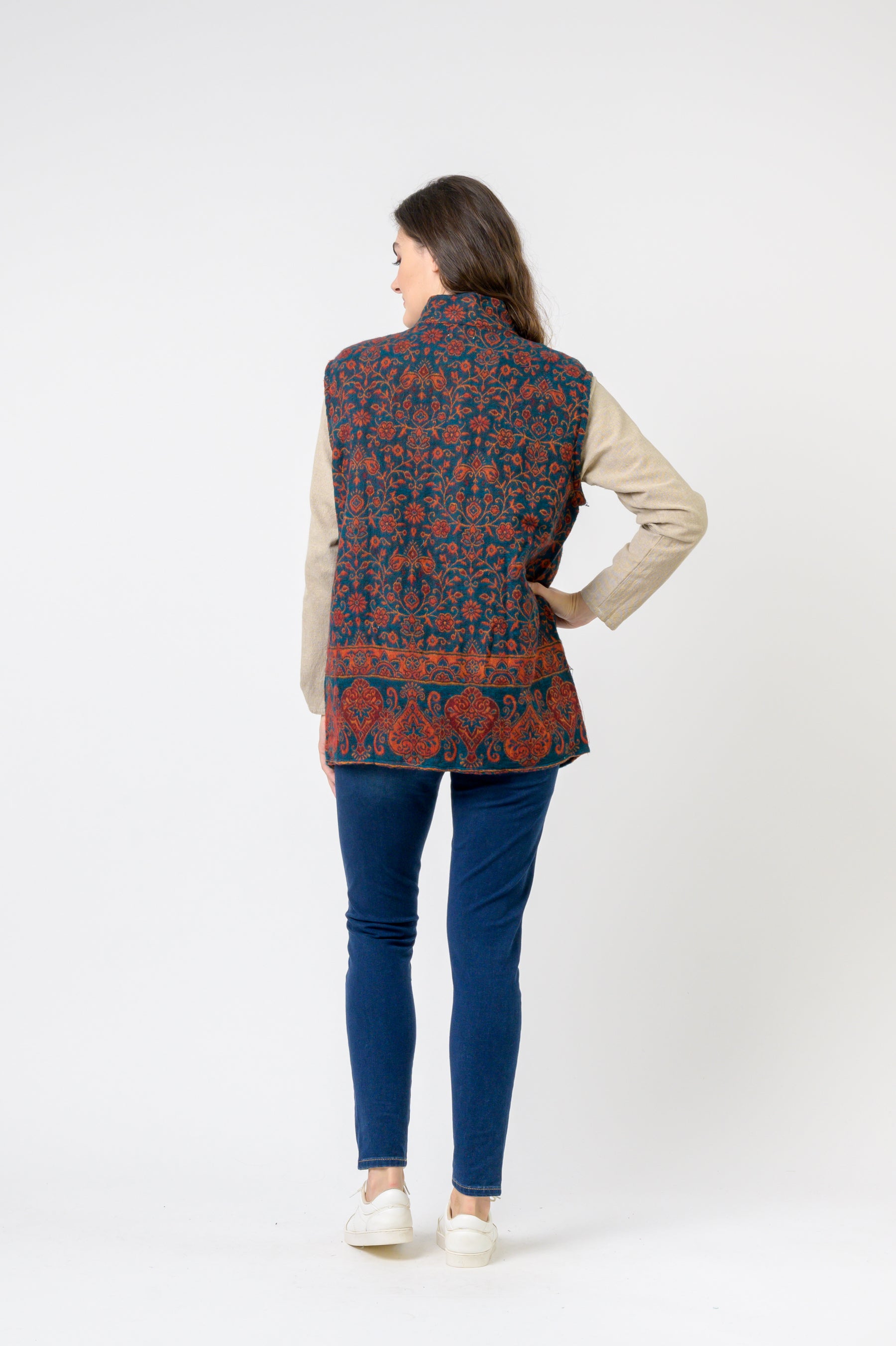 Rhea Nehru Collar Vest