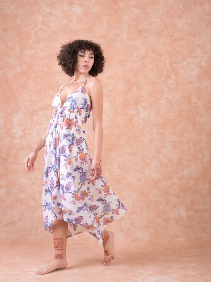 Rhea Sangria Dress