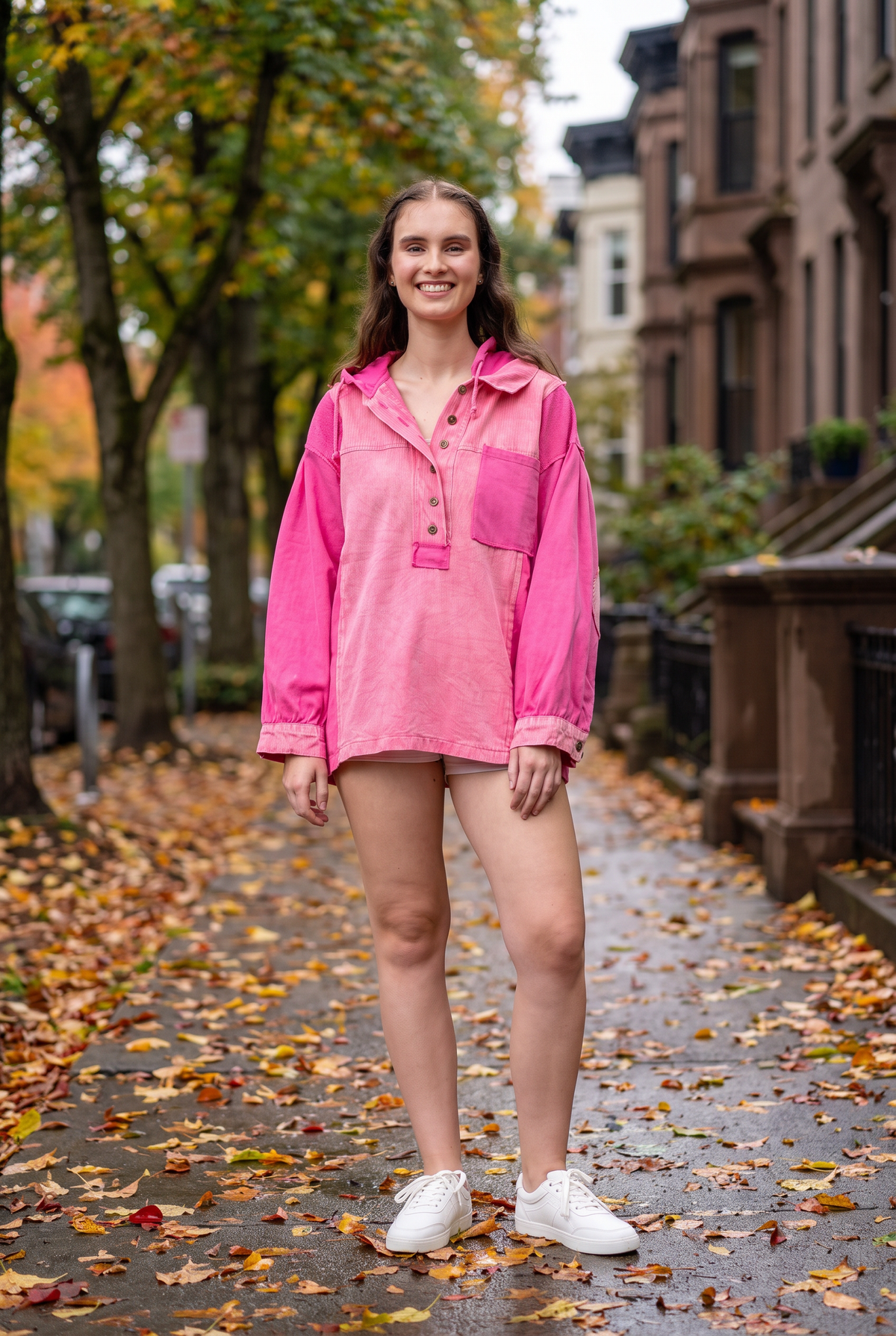 Rhea Front-Pocket Lite Hoodie
