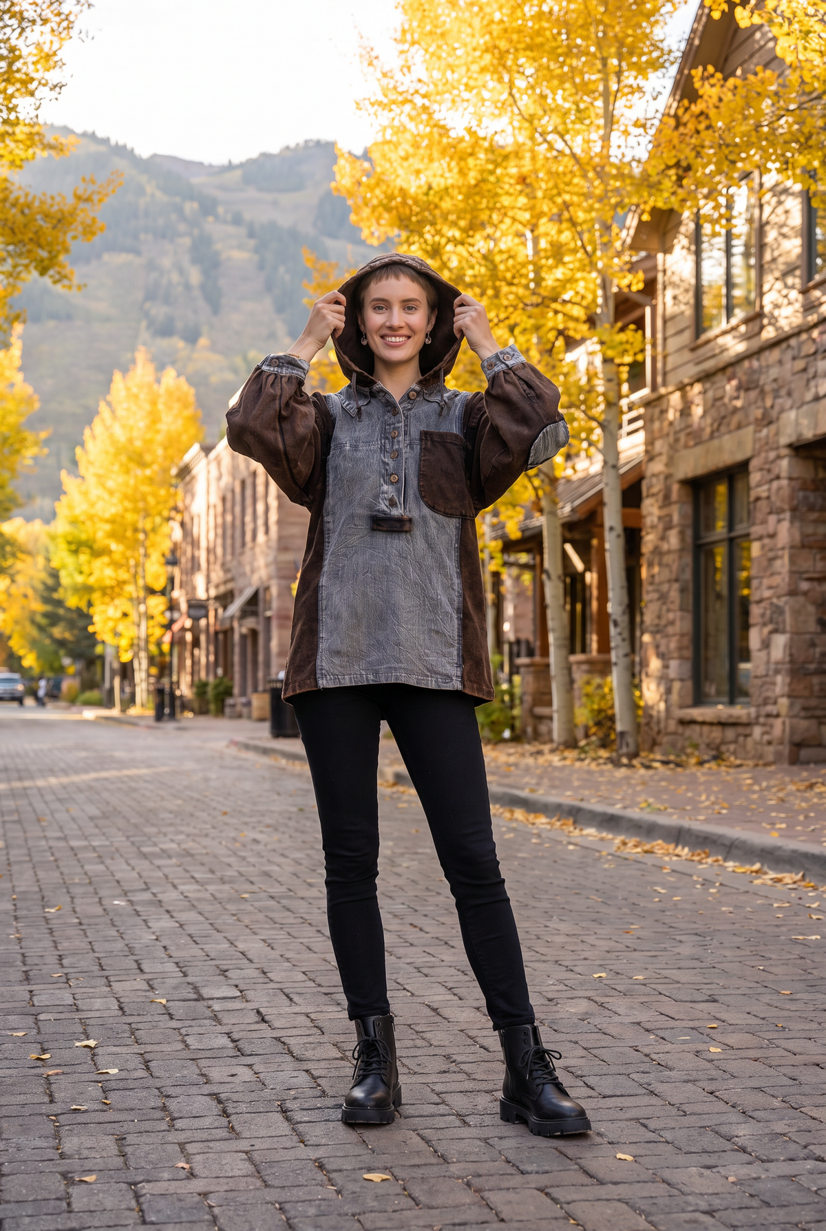 Rhea Front-Pocket Lite Hoodie