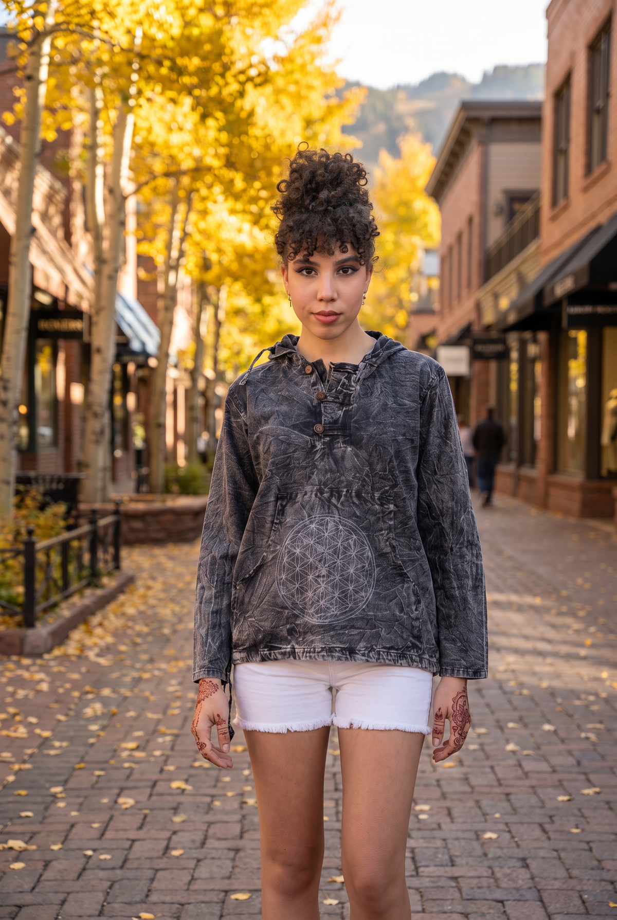 Rhea Flower of Life Hoodie