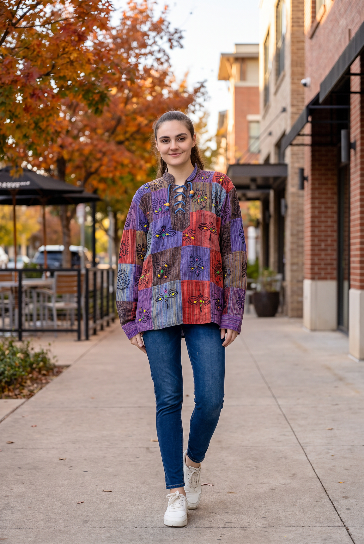 Rhea Symbol'd Pocket Shirt
