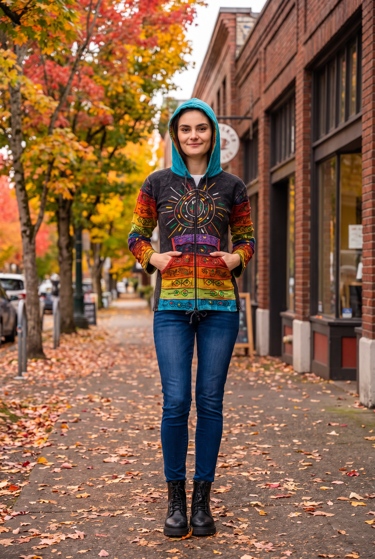 Rhea Sun Print Jacket