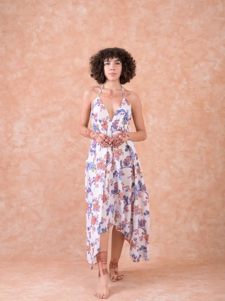 Rhea Sangria Dress
